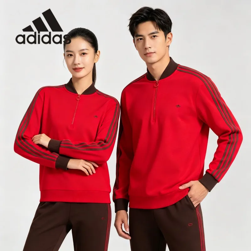 Street Fashion Adidas - Jaket Hoodie Fleece Adidas - Pakaian