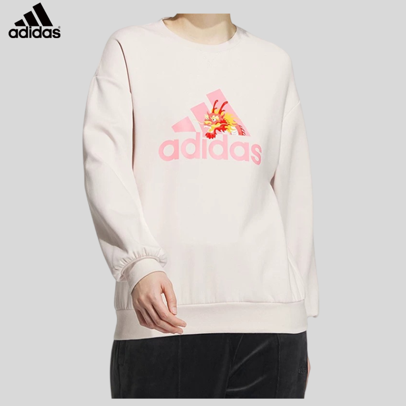 Street Fashion Adidas - adidas Oversized French Terry Hood Pullover