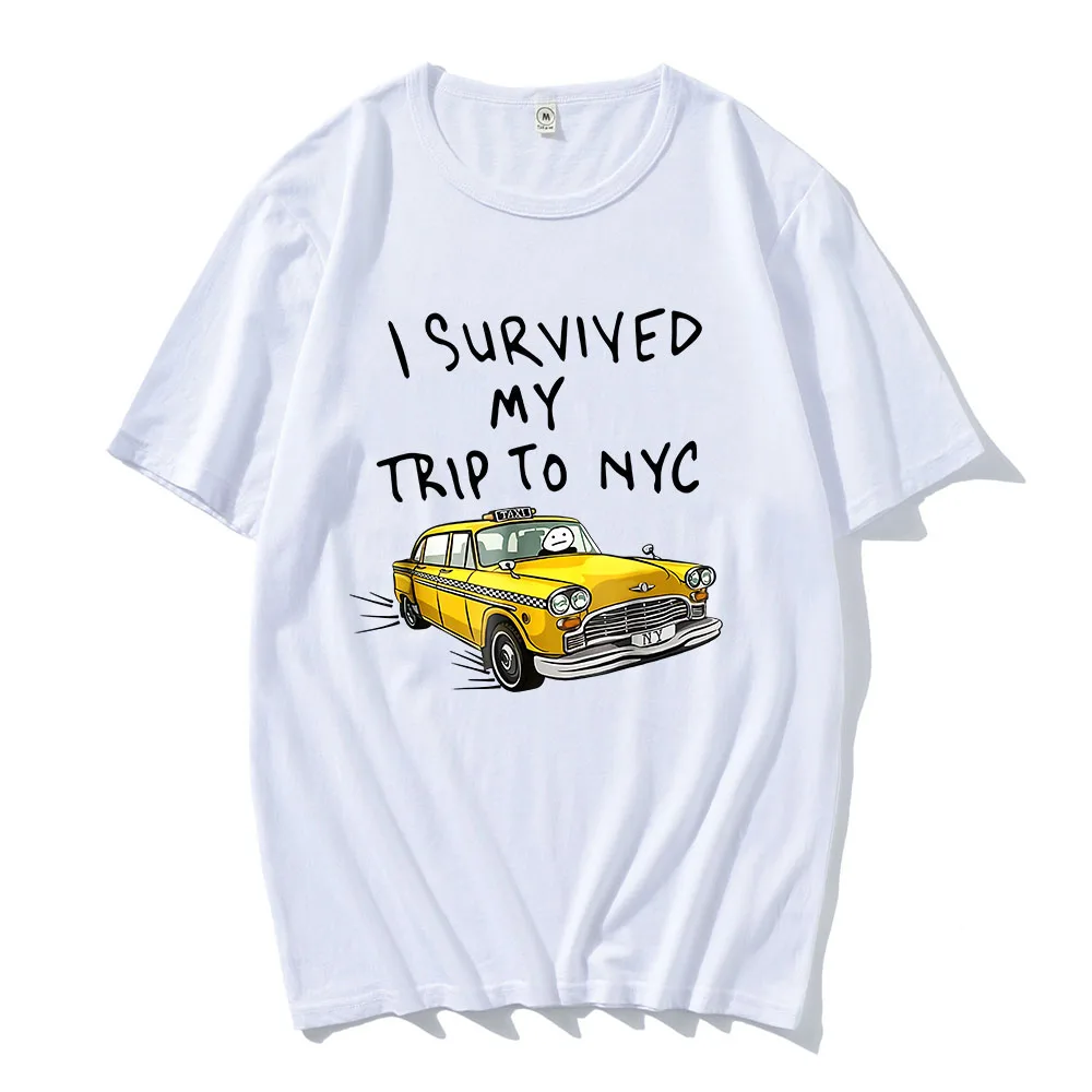 Street Fashion Nyc - Kaos 'I Survived My Trip To