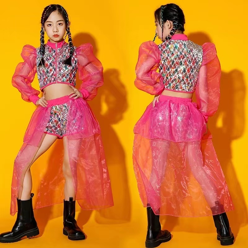 Street Fashion Online - Kostum Tari Jazz Anak Perempuan Kostum