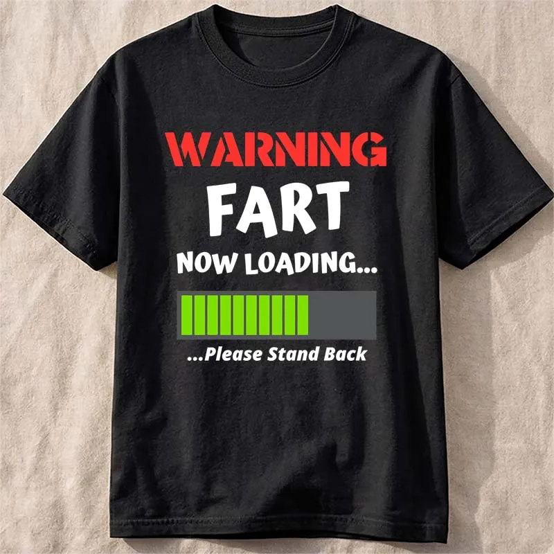 Street Fashion Now - Kaos Wanita dengan Cetakan 'Warning Fart