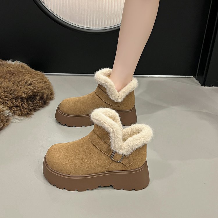 Street Fashion Online - Sepatu Bot Salju Wanita Musim Dingin