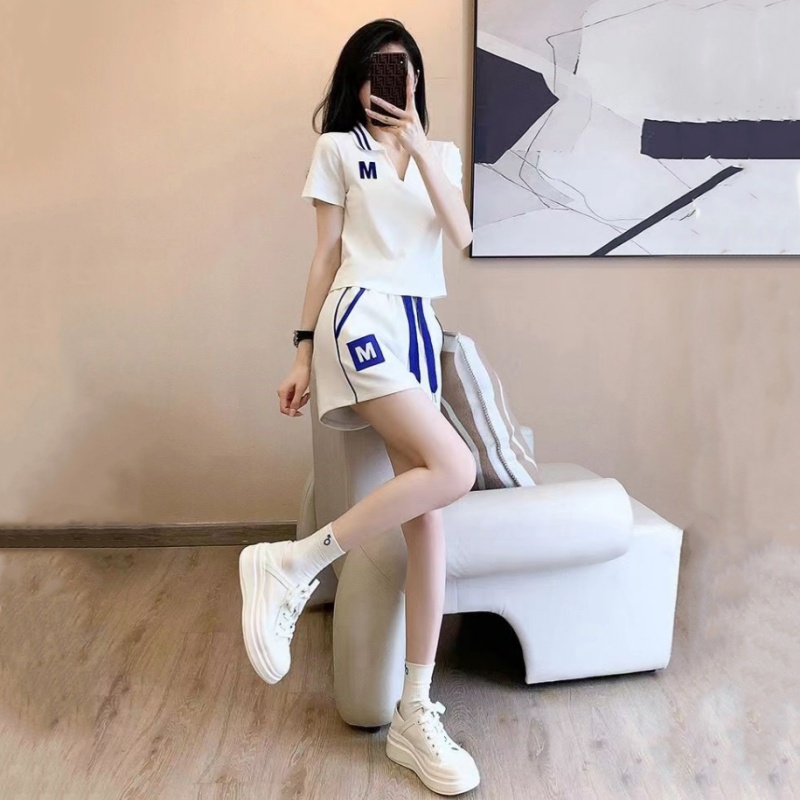 Street Fashion Online - Setelan Olahraga Gaya Jalanan Musim Panas