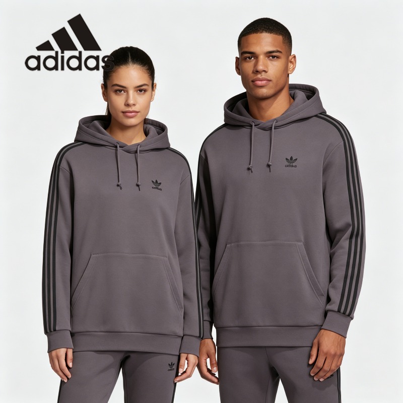 Street Fashion Adidas - adidas Asymmetric Hem Y2K Hoodie Potongan