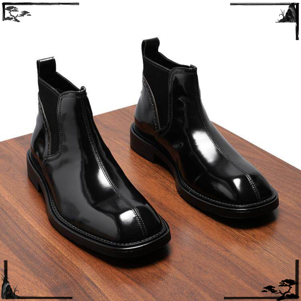 Street Fashion Online - Sepatu Bot Kulit Asli untuk Pria,