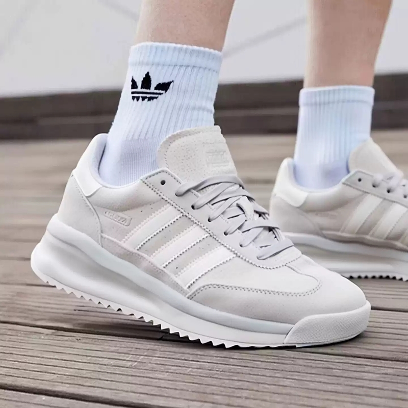 Street Fashion Adidas - Adidas JH5090 RetroPlatform Sneakers Trefoil Low
