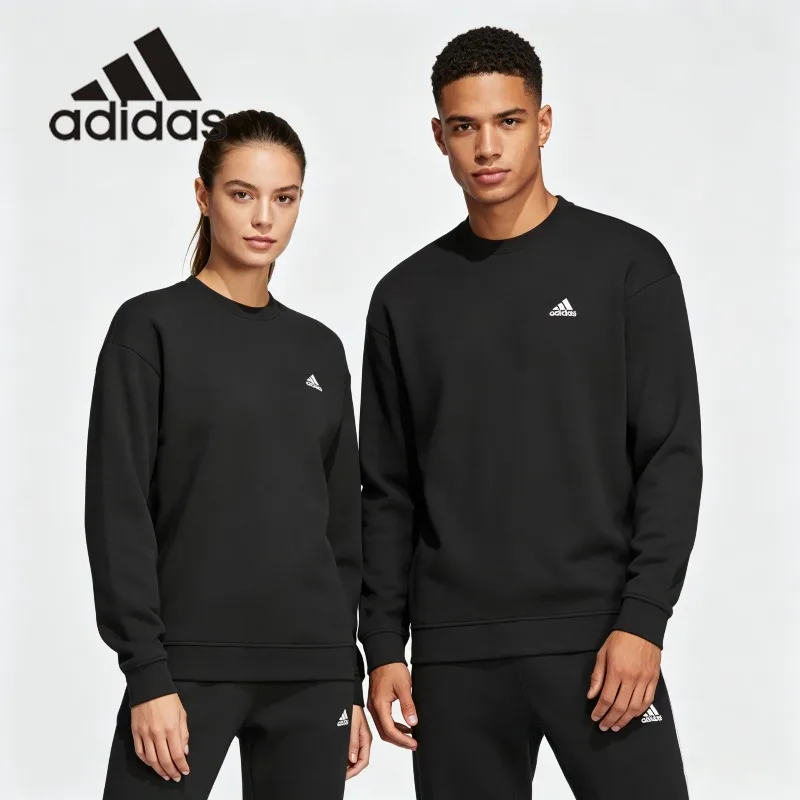 Street Fashion Adidas - Jaket Hoodie Adidas Bermotif Besar -