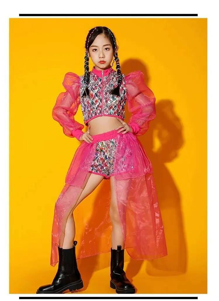 Street Fashion Online - Kostum Jazz Payet Kostum Pertunjukan Wanita