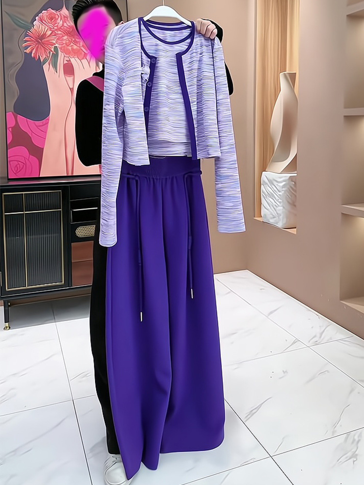 Street Fashion Online - Set Celana Kaki Lebar Modis Pakaian