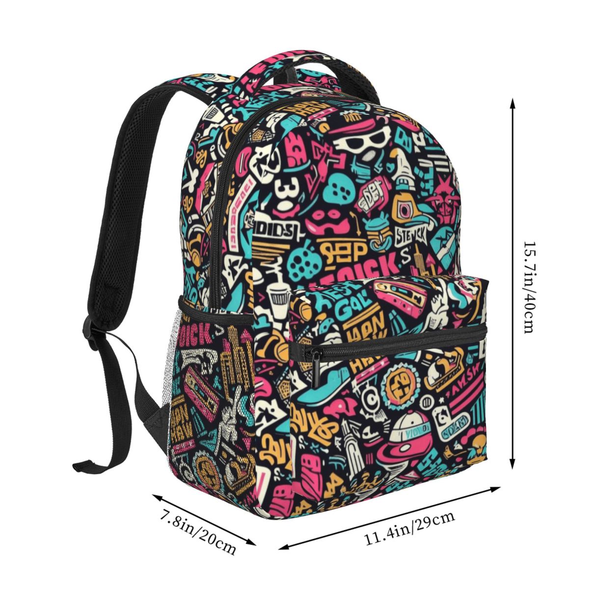 New York Graffiti Pattern 4 -  - High Street Fashion New York ulasan dan harga