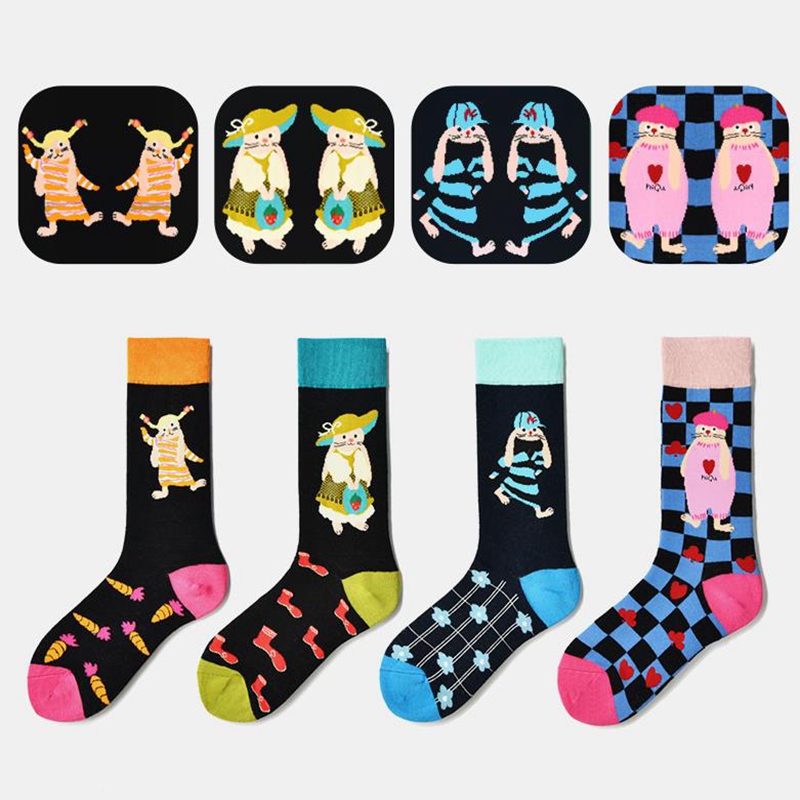 Kaus kaki Fashion wanita kaus  - Fashion Street Cat ulasan dan harga