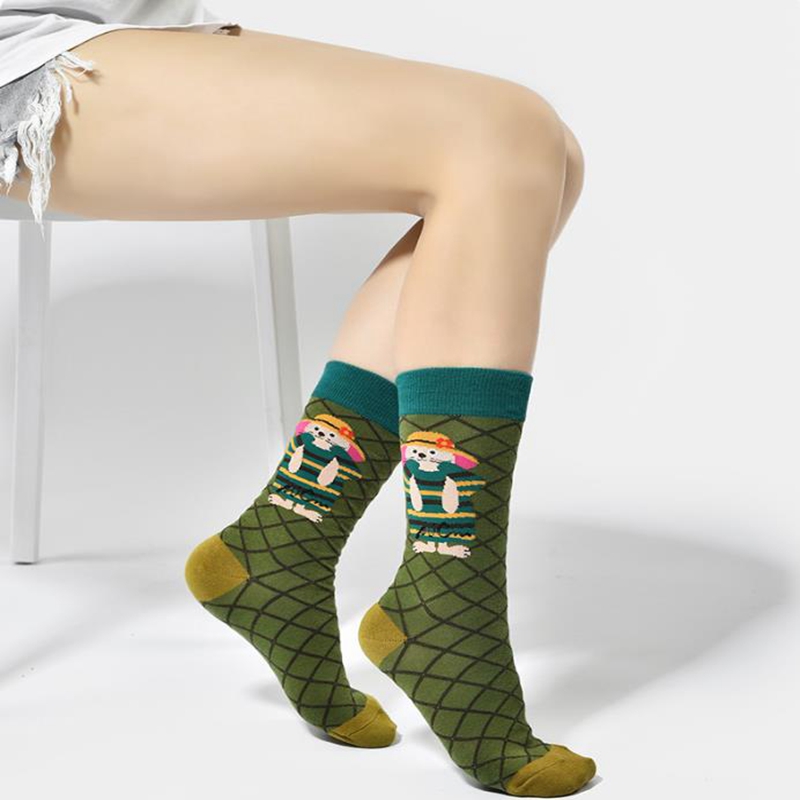 Kaus kaki Fashion wanita kaus  - Fashion Street Cat ulasan dan harga