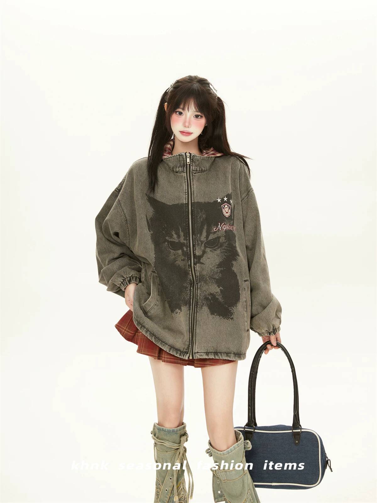 Setelan Gaya Jalanan Retro Y2K - Street Fashion Male ulasan dan harga