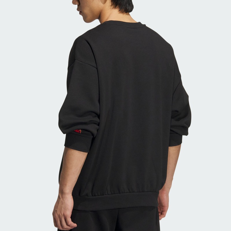 Adidas Cropped Short Crew Swea - Street Fashion Adidas ulasan dan harga