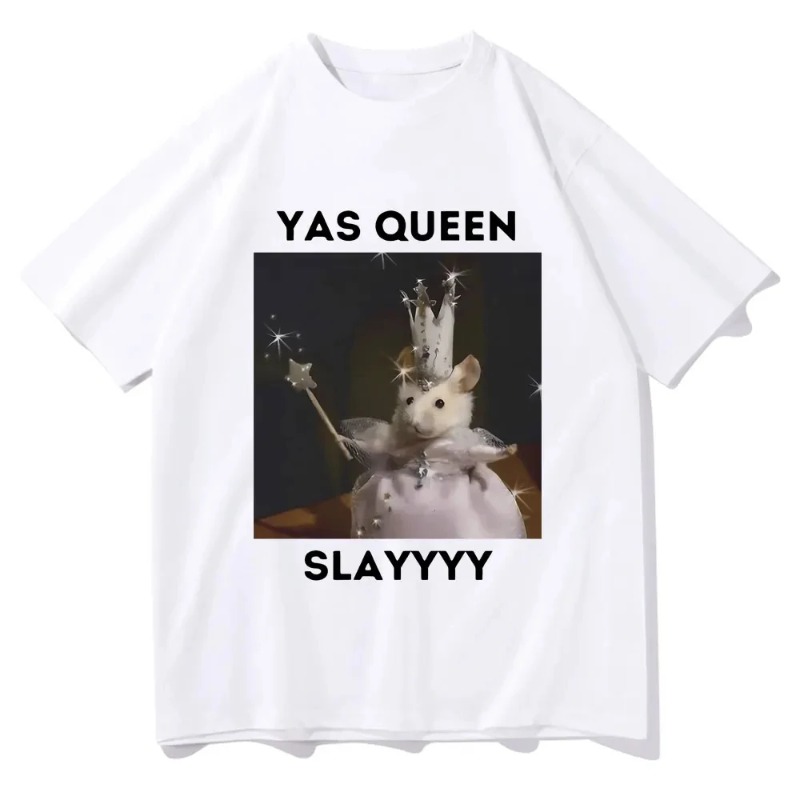 Kaos Hamster Sedih Lucu Yas Qu - Queen Street Fashion ulasan dan harga