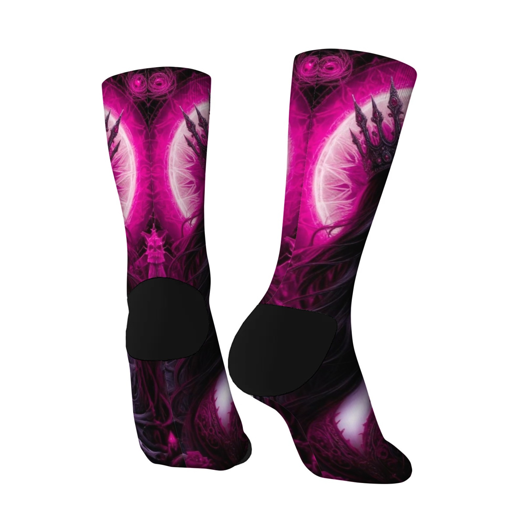 Kaus Kaki Seni Gotik Gelap Dea - Queen Street Fashion ulasan dan harga