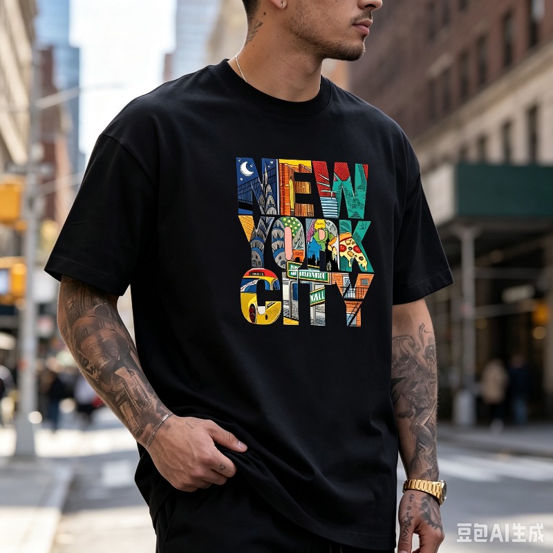Kaus Grafis NEW YORK CITY untu - Street Fashion Nyc ulasan dan harga