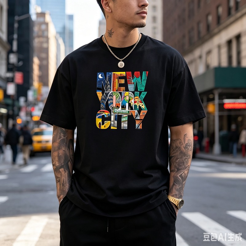 Kaus Grafis NEW YORK CITY untu - Street Fashion Nyc ulasan dan harga