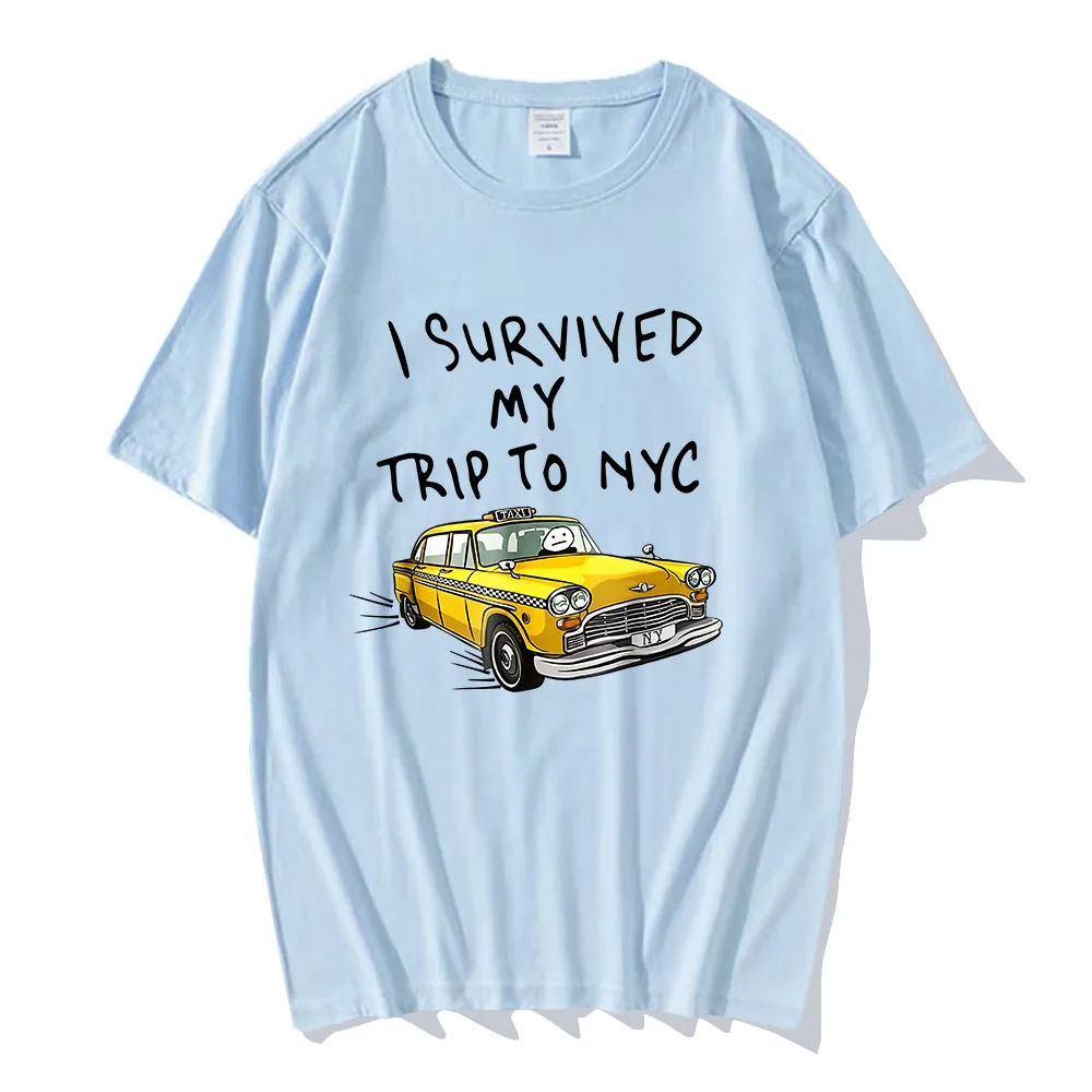 Kaos 'I Survived My Trip To NY - Street Fashion Nyc ulasan dan harga