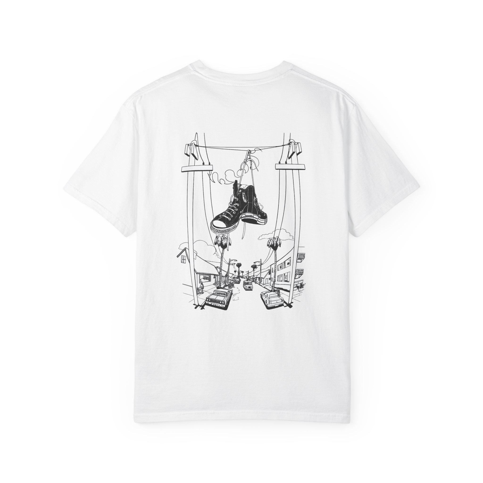 Kaos Sneakers on Power Lines,  - Street Fashion Online ulasan dan harga