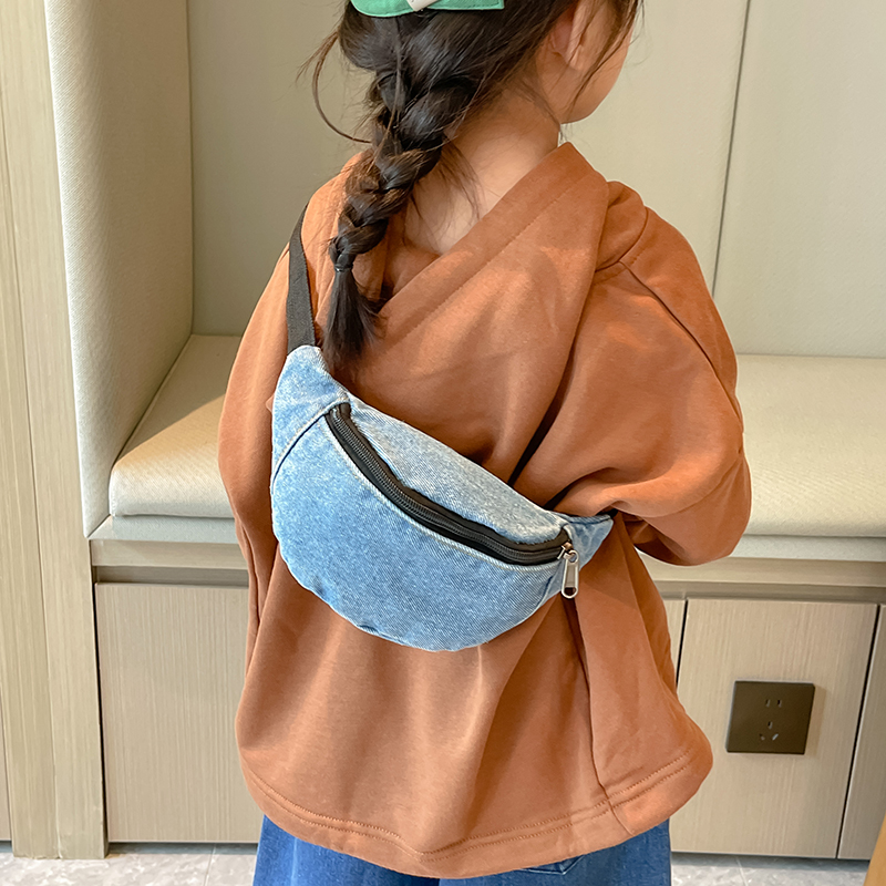 Tas Pinggang Denim Anak-anak,  - Street Fashion Kids ulasan dan harga
