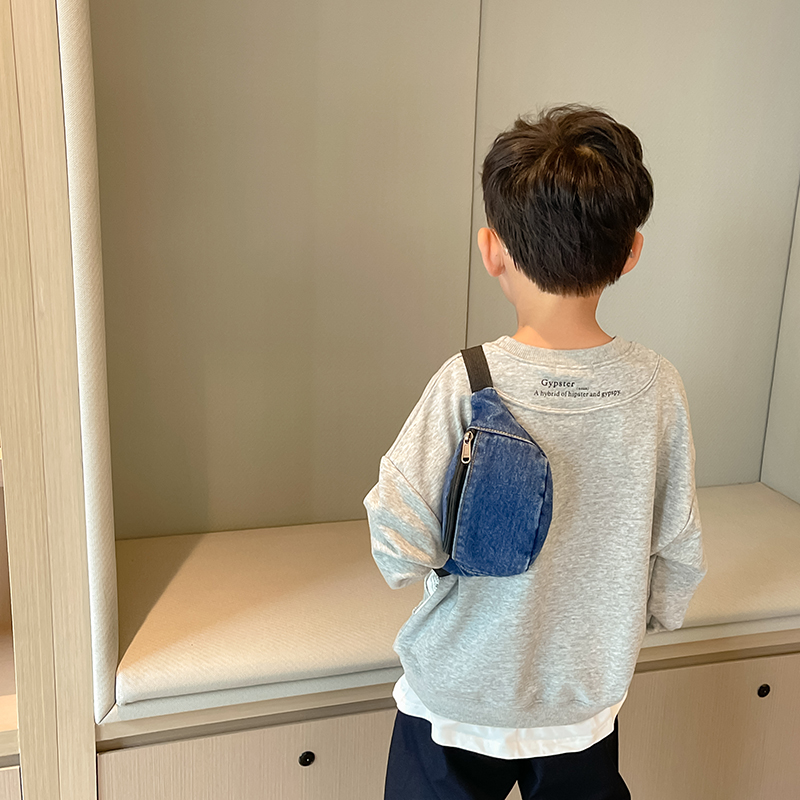 Tas Pinggang Denim Anak-anak,  - Street Fashion Kids ulasan dan harga