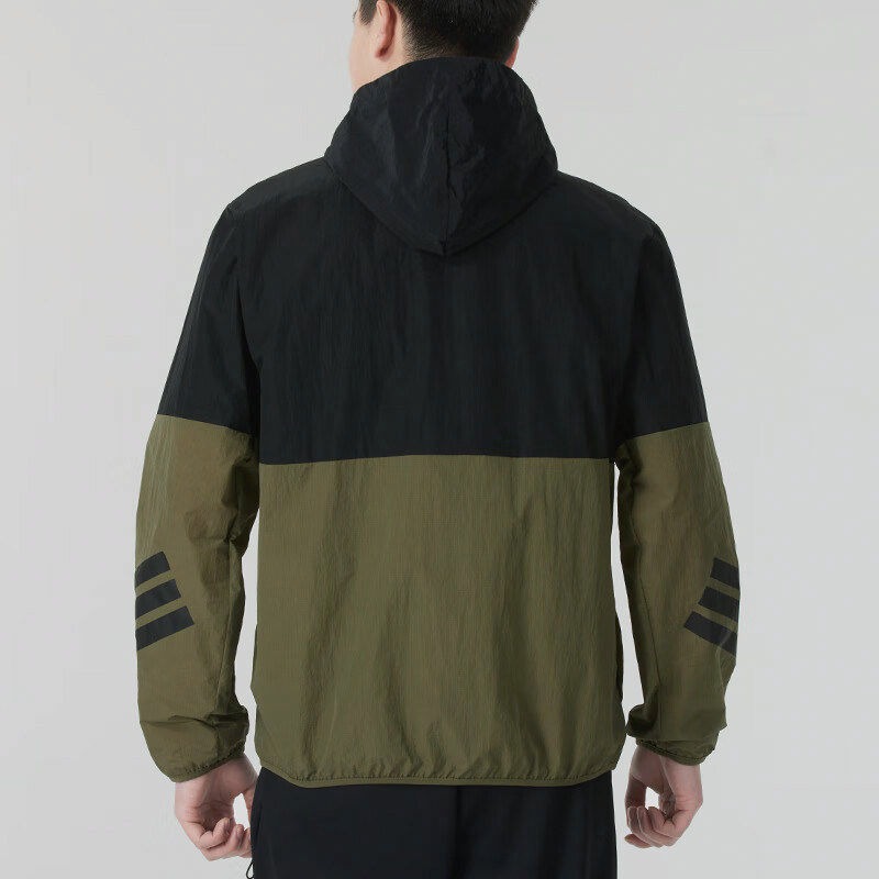 adidas Washed Hood Wind Jacket - Street Fashion Adidas ulasan dan harga