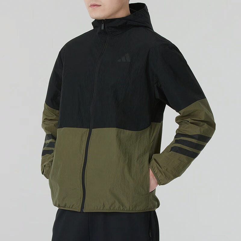 adidas Washed Hood Wind Jacket - Street Fashion Adidas ulasan dan harga