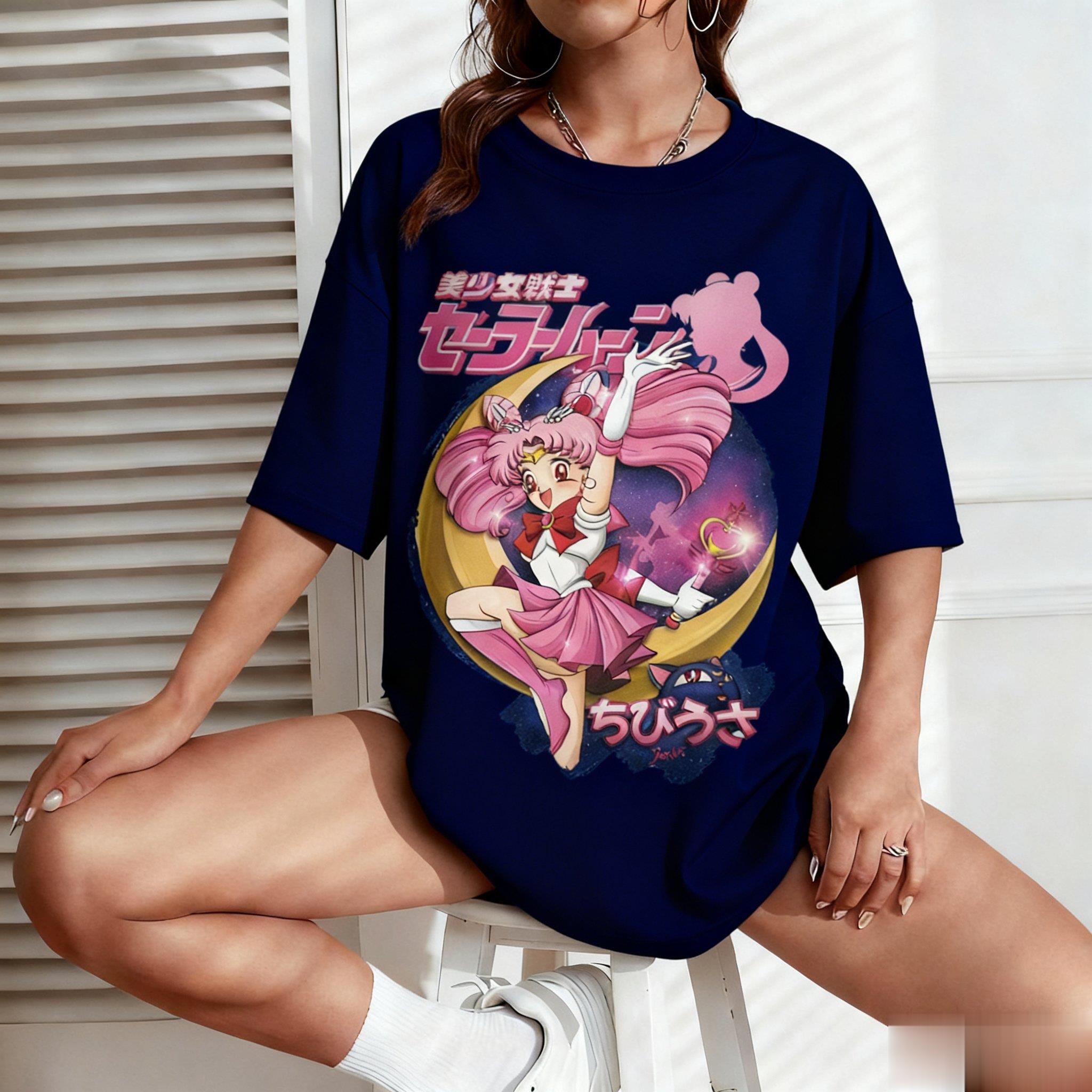 Kaus Pria Wanita Gambar Anime  - Street Fashion In Japan ulasan dan harga