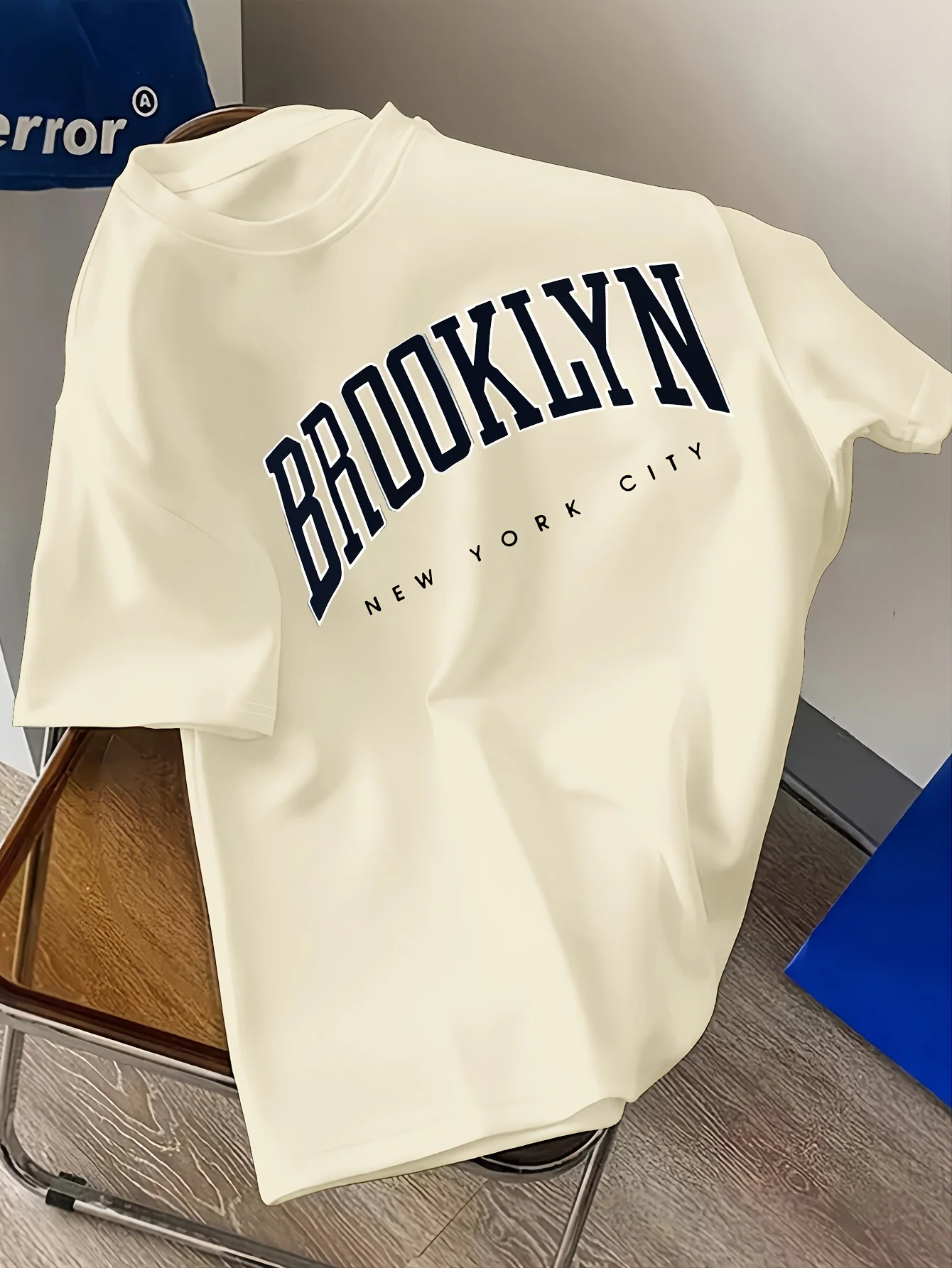 Kaos Pria 100% Katun Brooklyn  - Street Fashion Nyc ulasan dan harga