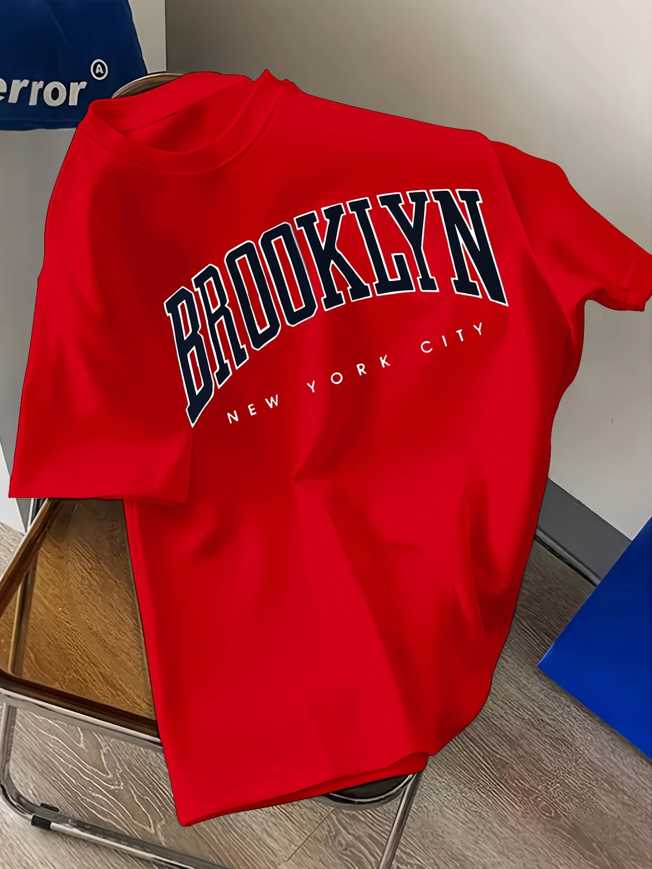 Kaos Pria 100% Katun Brooklyn  - Street Fashion Nyc ulasan dan harga