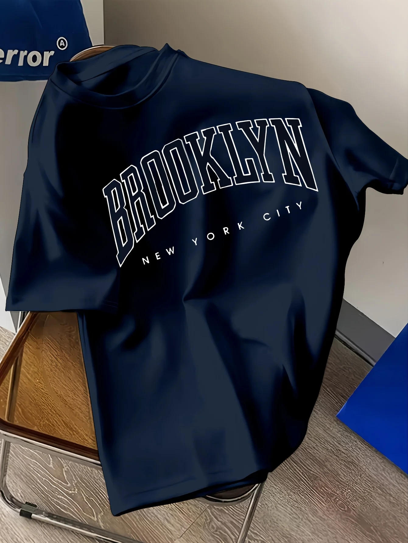 Kaos Pria 100% Katun Brooklyn  - Street Fashion Nyc ulasan dan harga