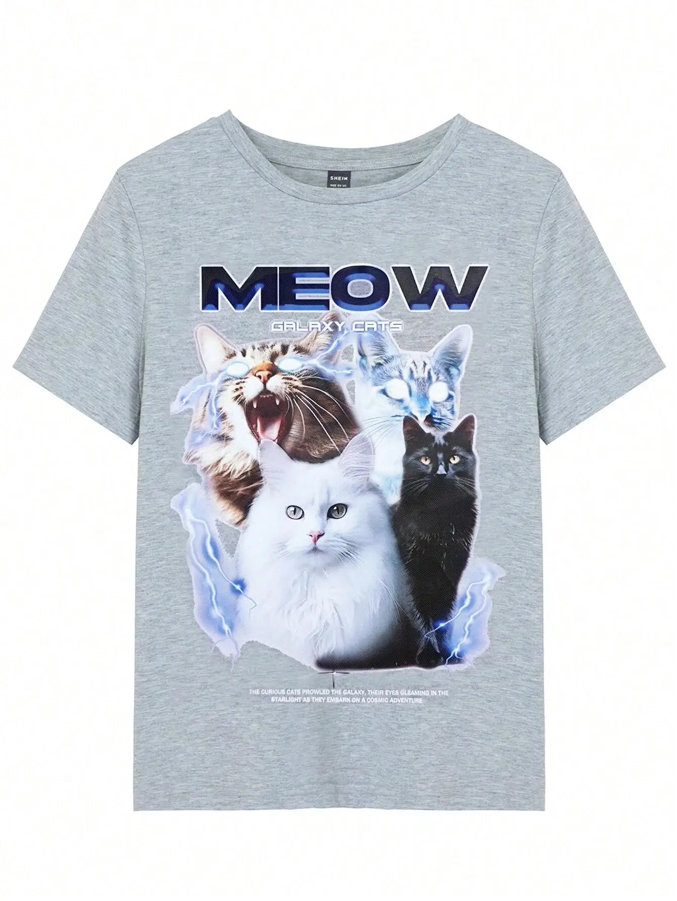 Kaus wanita lengan pendek, Kau - Fashion Street Cat ulasan dan harga