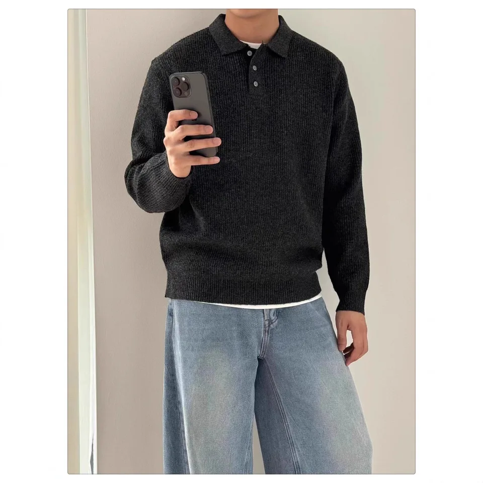 Kemeja Polo Lengan Panjang War - Italy Fashion Street ulasan dan harga