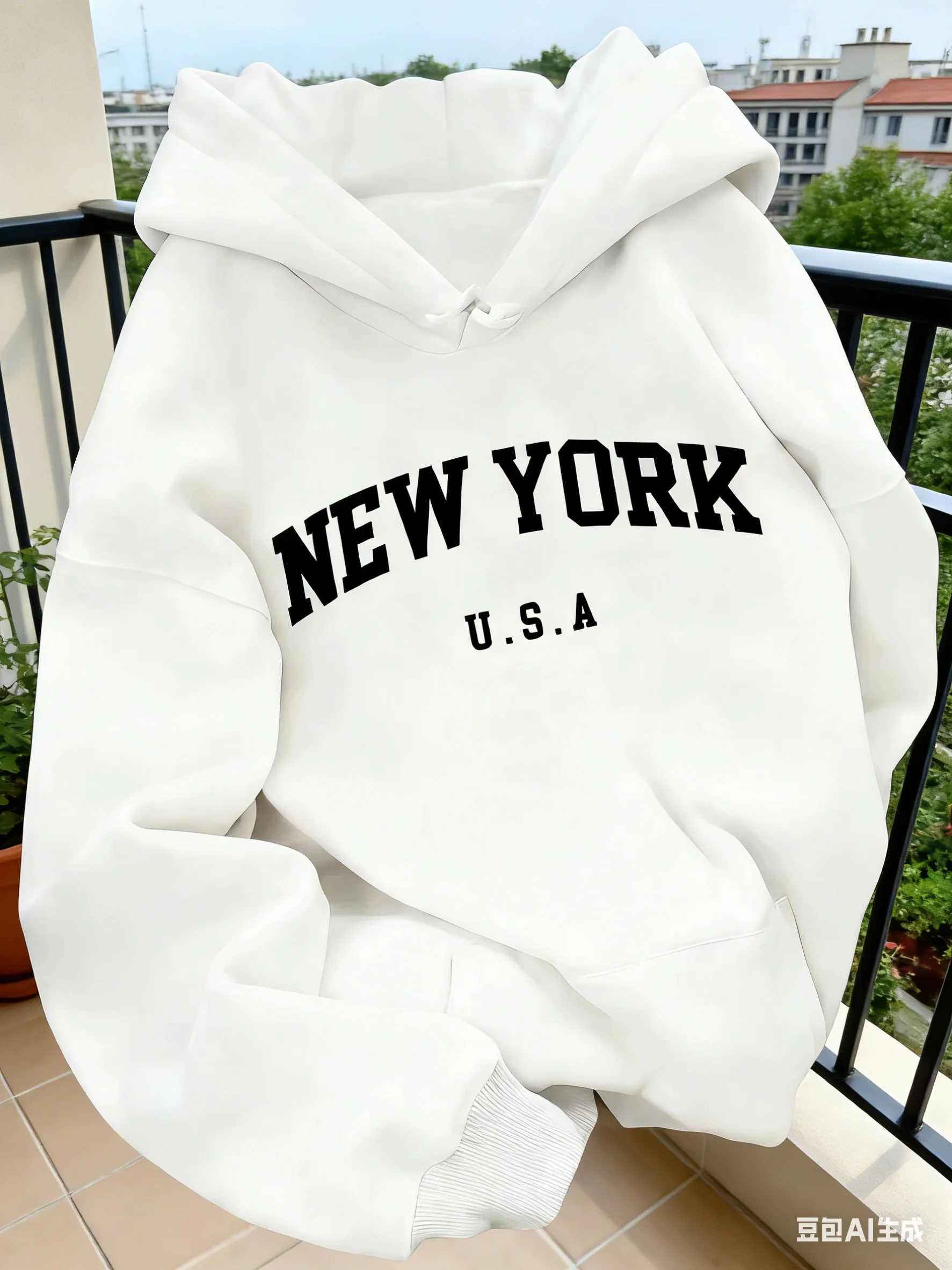 Sweater Hoodie Wanita Kasual d - High Street Fashion New York ulasan dan harga