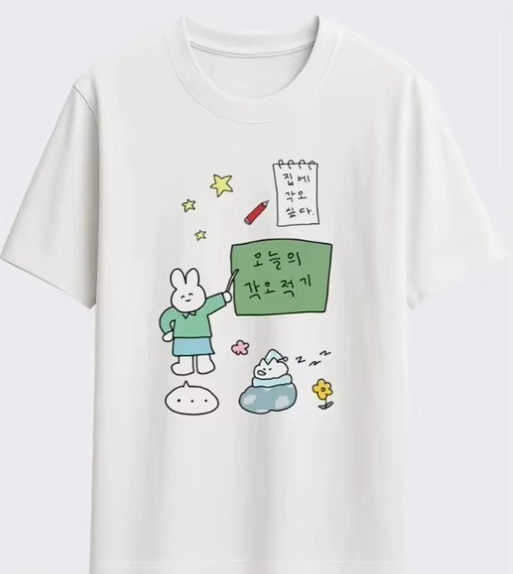 Kaos bergambar kucing dan pist - Fashion Street Cat ulasan dan harga