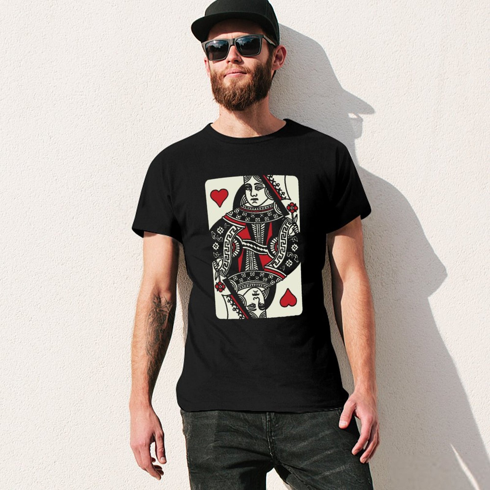 Kaos Queen of Hearts, Kaos Kas - Queen Street Fashion ulasan dan harga
