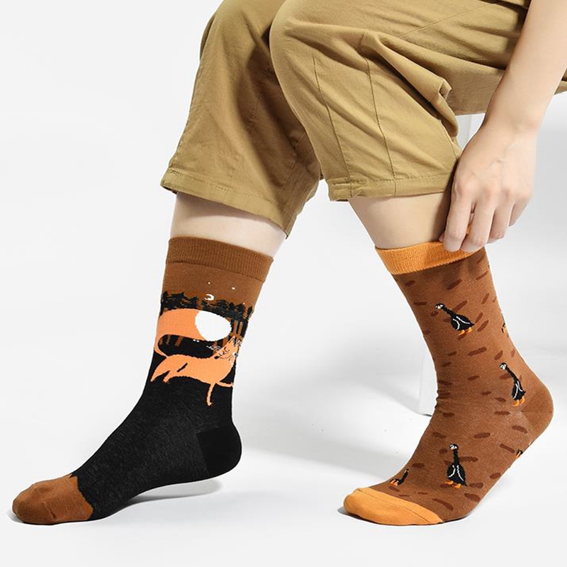 Kaus kaki modis menyenangkan A - Fashion Street Cat ulasan dan harga