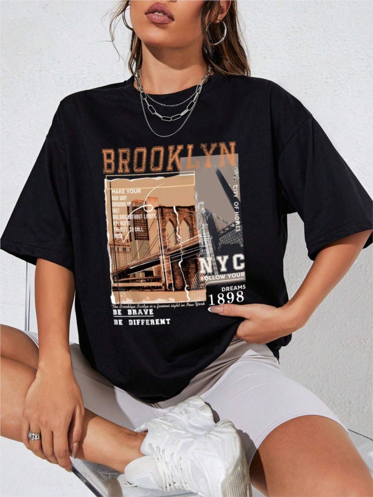 Kaus katun wanita musim semi b - Street Fashion Nyc ulasan dan harga