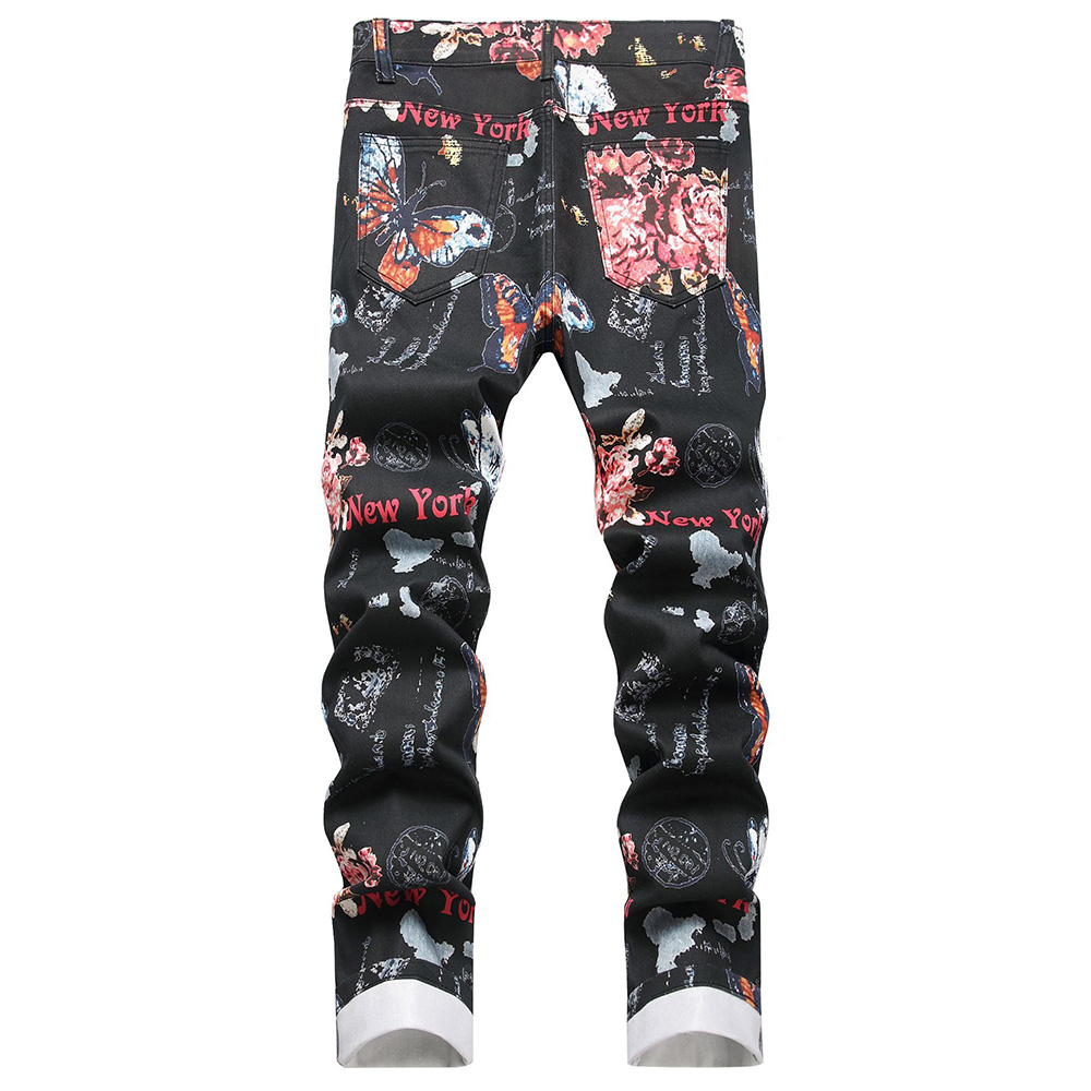Celana Jeans Pria Motif Digita - High Street Fashion New York ulasan dan harga