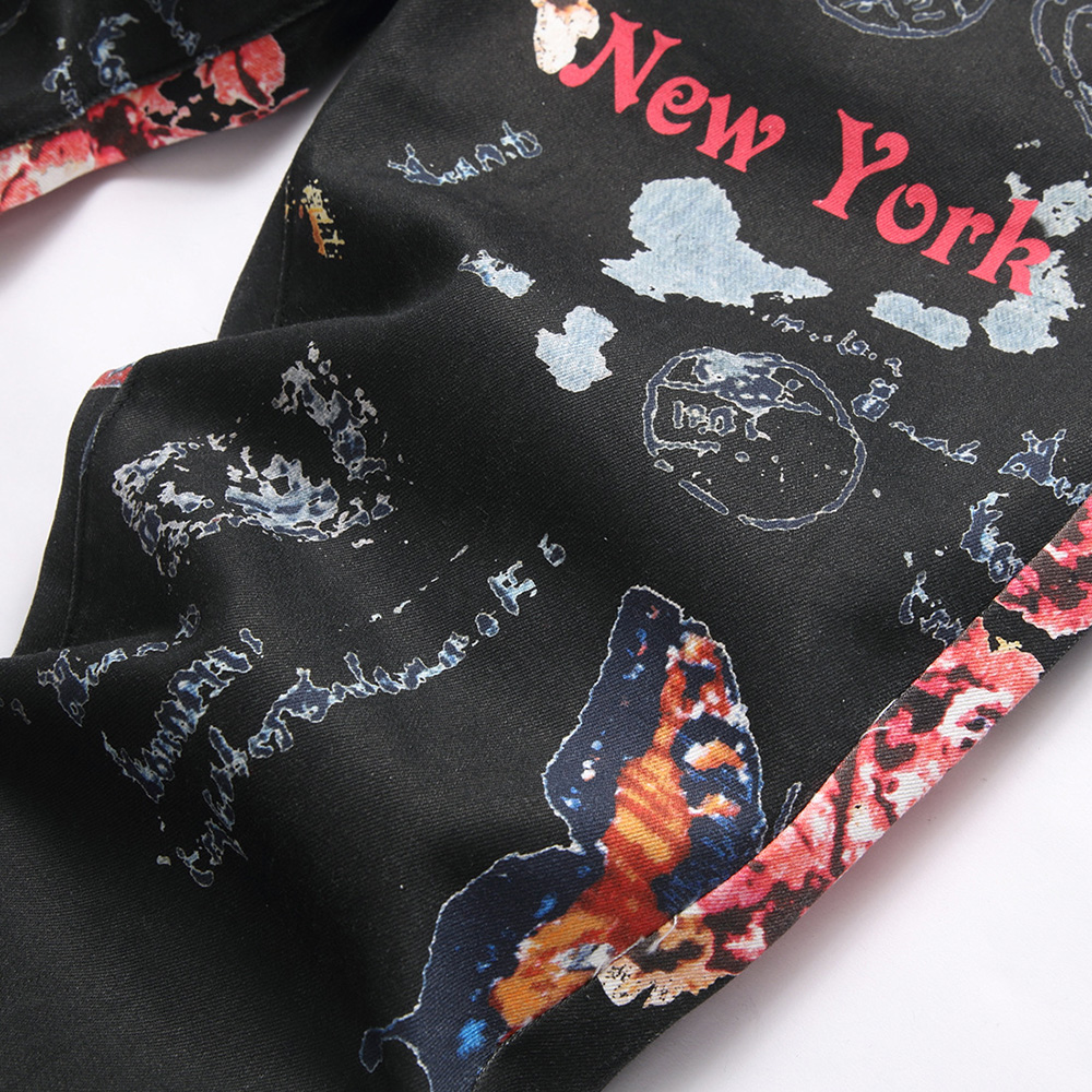 Celana Jeans Pria Motif Digita - High Street Fashion New York ulasan dan harga
