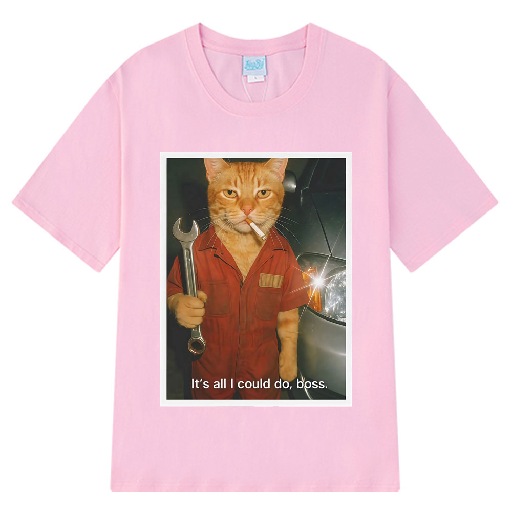 Kaos Kipas Mekanik Kucing Lucu - Fashion Street Cat ulasan dan harga