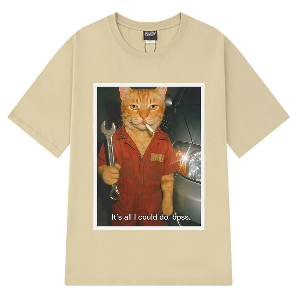 Kaos Kipas Mekanik Kucing Lucu - Fashion Street Cat ulasan dan harga