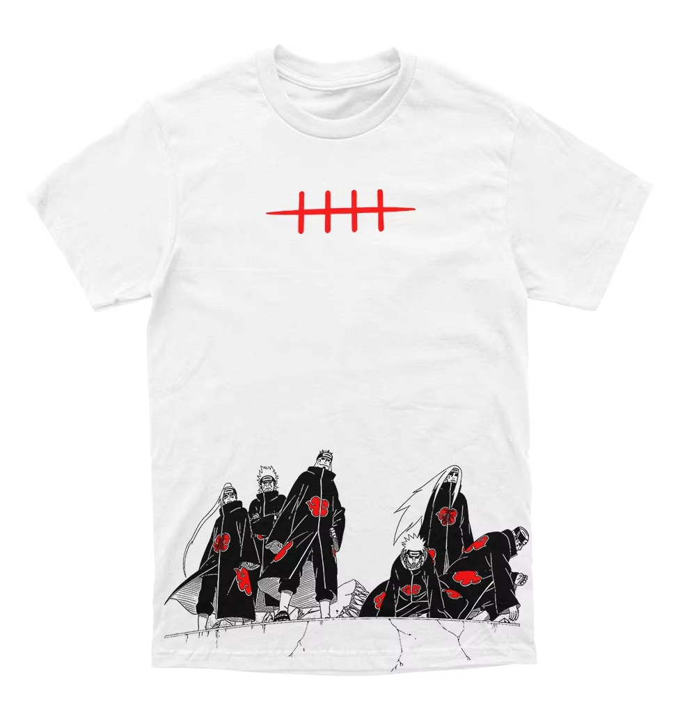 Kaus Grafis Manga Naruto Pain  - Street Fashion Blog ulasan dan harga