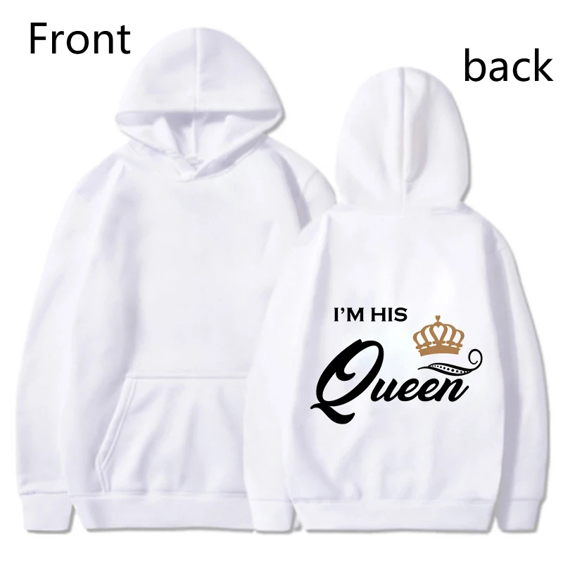 Hoodie lengan panjang pasangan - Queen Street Fashion ulasan dan harga