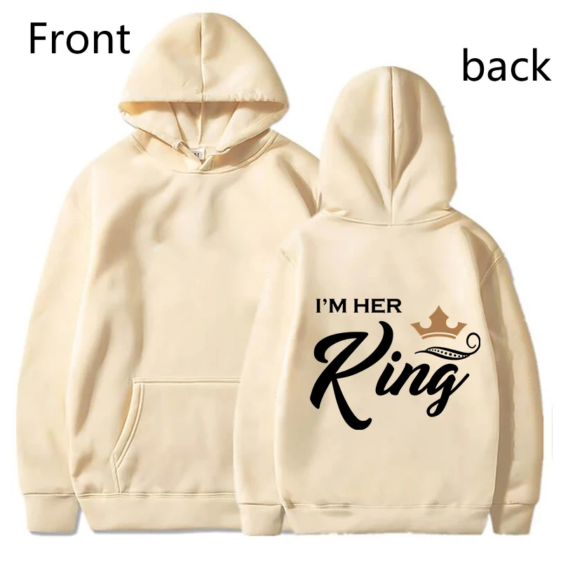 Hoodie lengan panjang pasangan - Queen Street Fashion ulasan dan harga