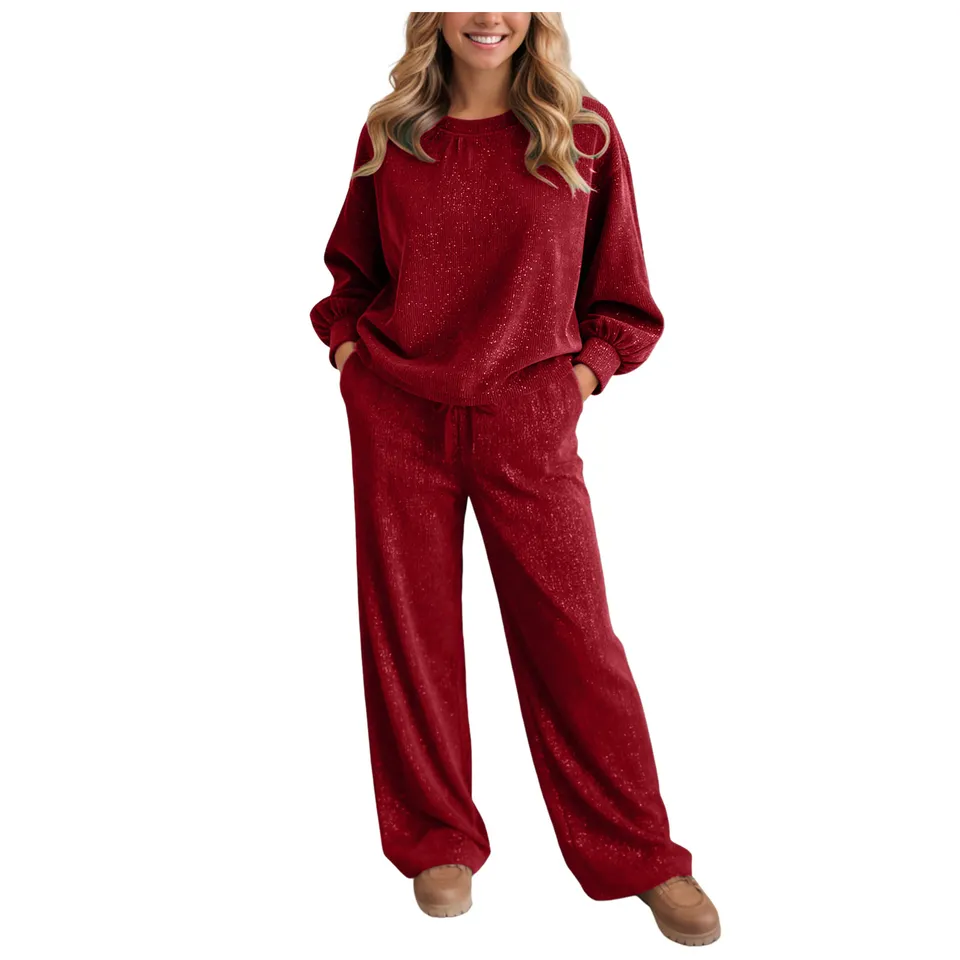Set 2 Potong Wanita Berkilau,  - Italy Fashion Street ulasan dan harga