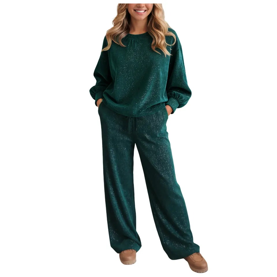 Set 2 Potong Wanita Berkilau,  - Italy Fashion Street ulasan dan harga