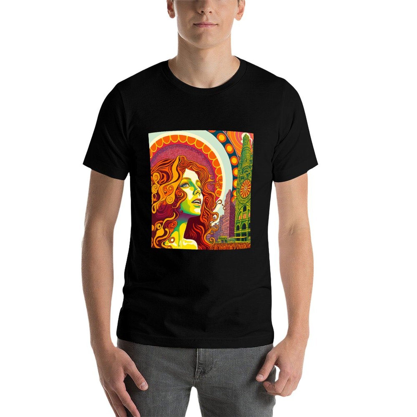 Retro NYC 1970-an, Kaos Fashio - Street Fashion Nyc ulasan dan harga