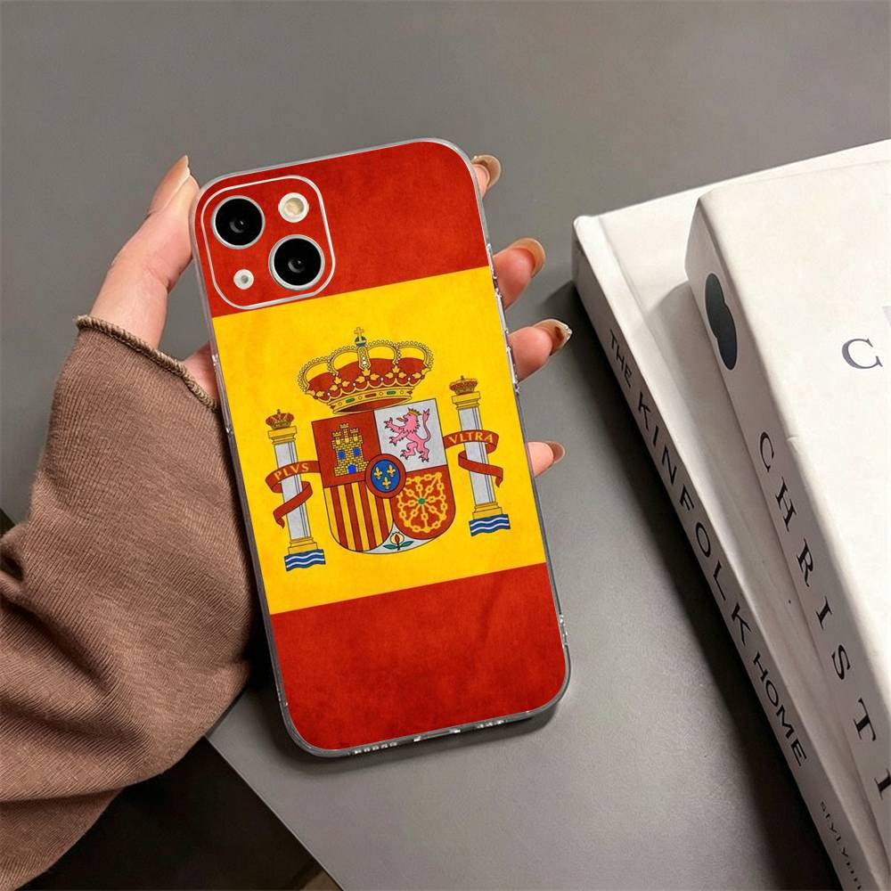 Casing HP Seni Bendera Spanyol - Street Fashion Store ulasan dan harga